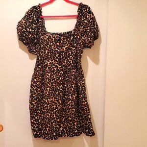 Leopard Print Dress